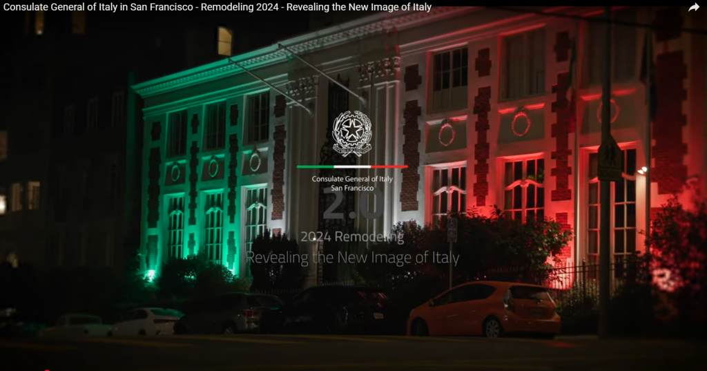 2024 Remodeling of the Consulate General of Italy in San Francisco ...